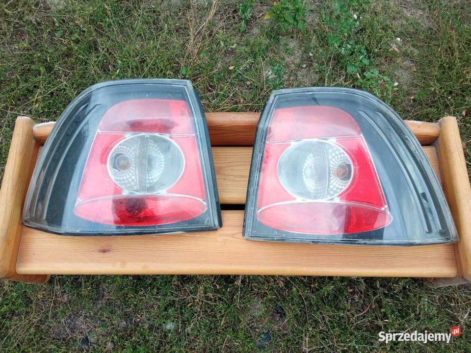 Lampy tylne tuning Lexus chrom Opel Vectra B Posługowo sprzedam