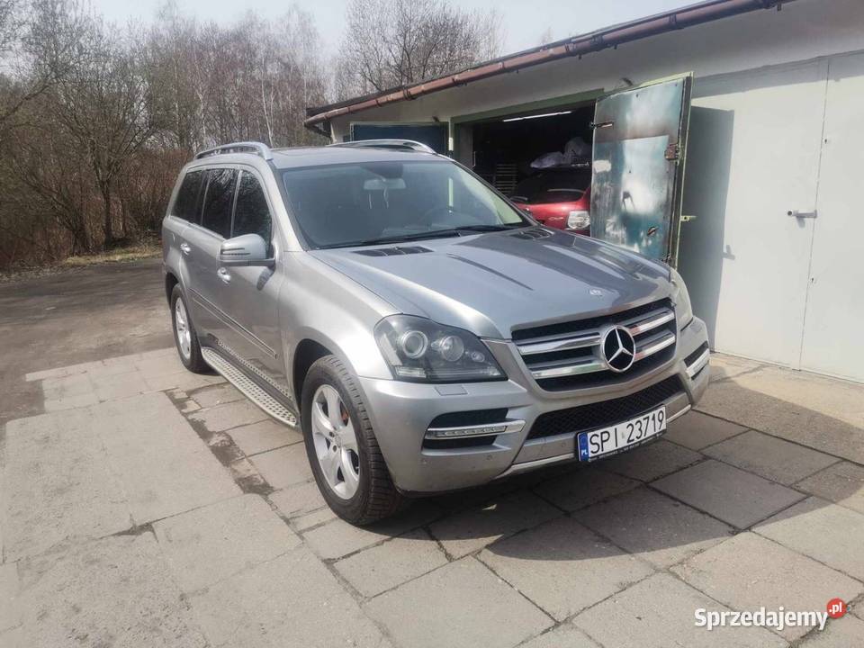 Mercedes GL 450 2011 benzynagaz 47 srebrny Świętochłowice