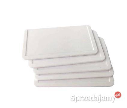 Plecki białe do identyfikatorów 1000 PRODUKT Chynów sprzedam