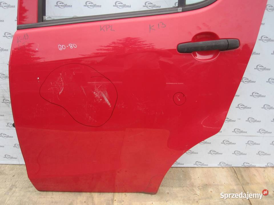 OPEL AGILA B 11r drzwi lewe tył sprzedam