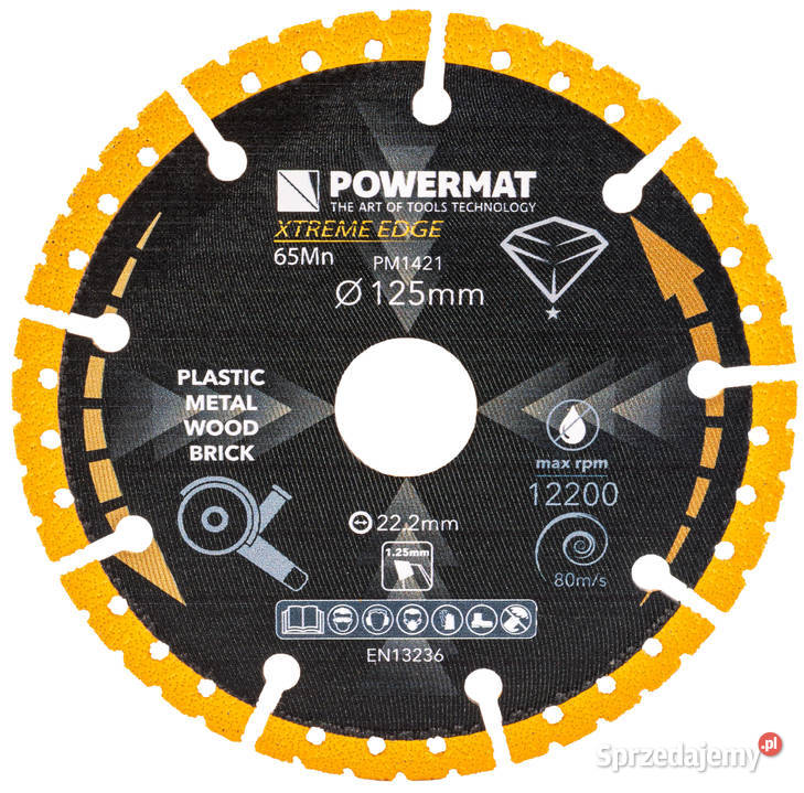 tarcza diamentowa uniwersalna do metalu drewna