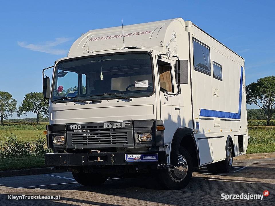 DAF 1100 TURBO CAMPER RACE TRUCK kontener 4x2