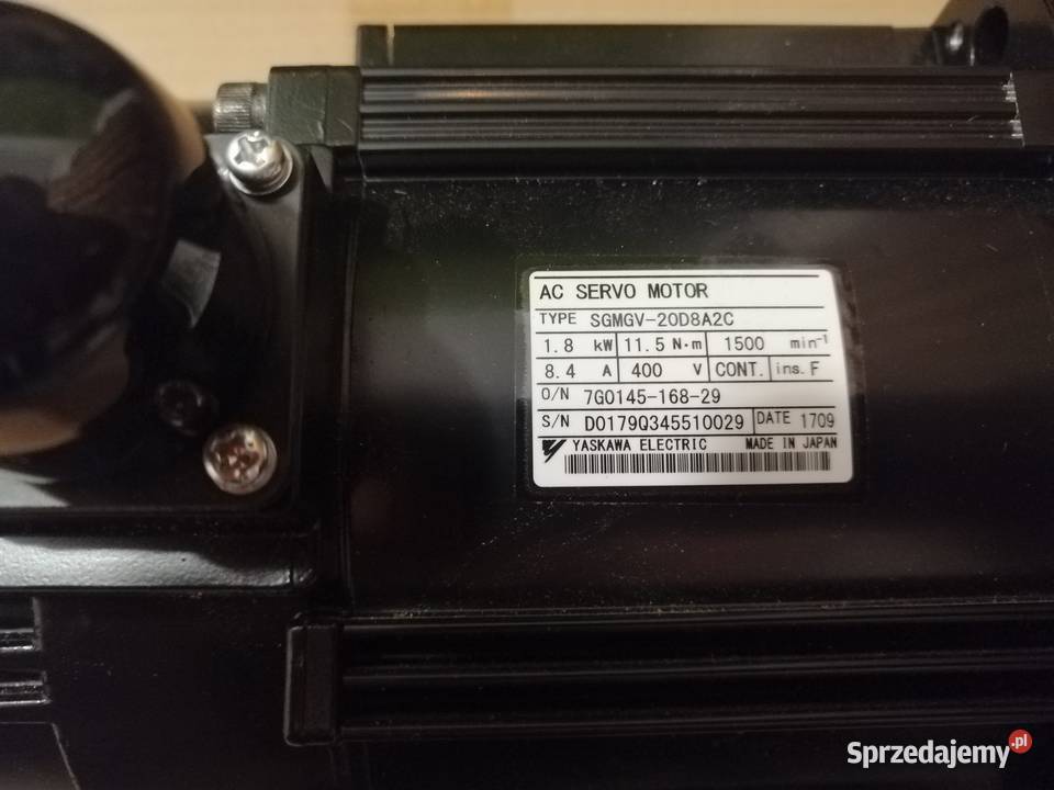 SERWOMOTOR YASKAWA SGMGV20D8A2C Warszawa