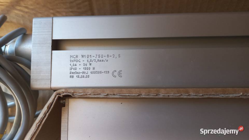 Siłownik wrzecionowy MCR W 101750mm Orle