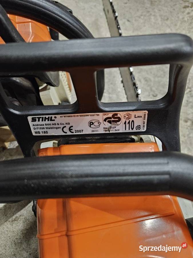 Pilarki Stihl ms180 Gościeradów Plebański