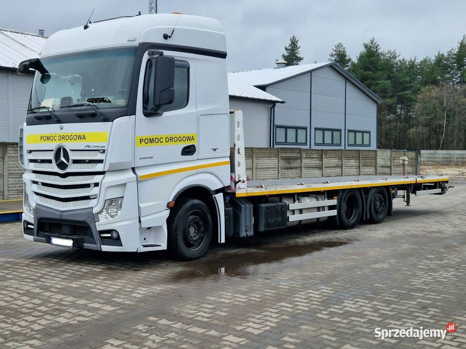 Mercedes Actros 2543 LAWETA POMOC DROGOWA NAJAZD Samochody ciężarowe Poręba sprzedam