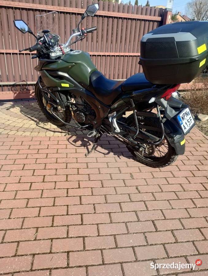 Motocykl 250125 kat B A1 bagażnik