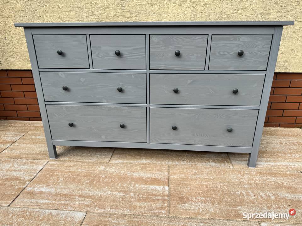 Komoda drewniana Ikea Hemnes szuflady duża mazowieckie Sulbiny