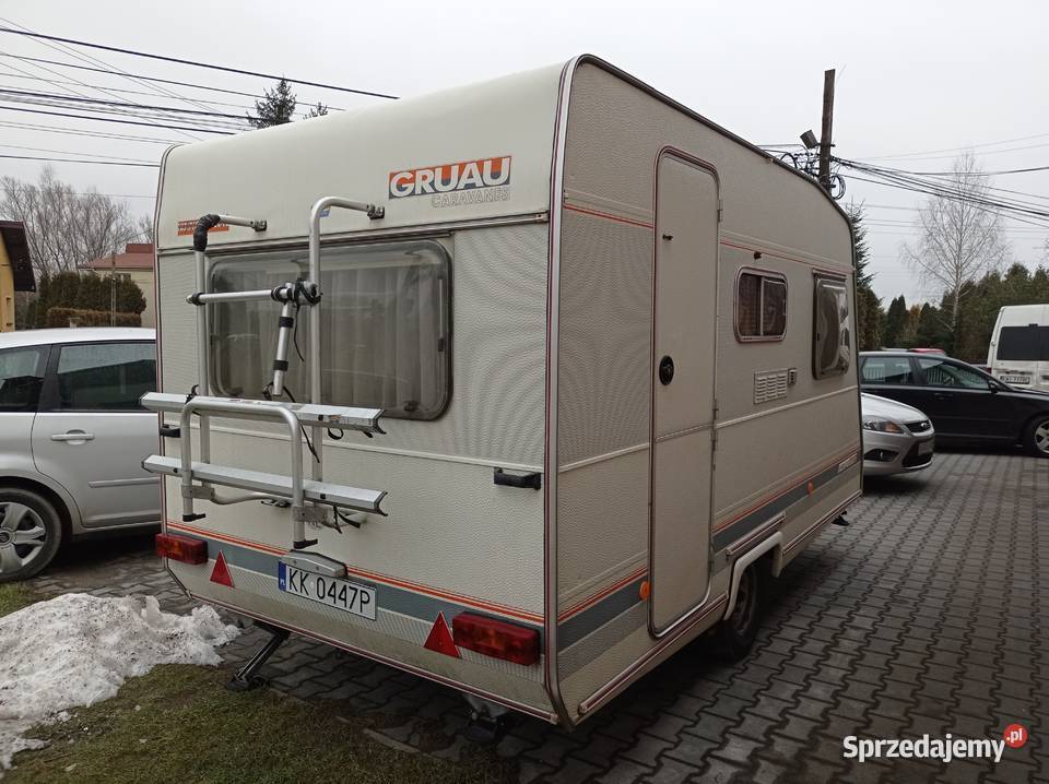Przyczepa kempingowa Gruau A3700 stan 870 DMC 4 Kraków sprzedam