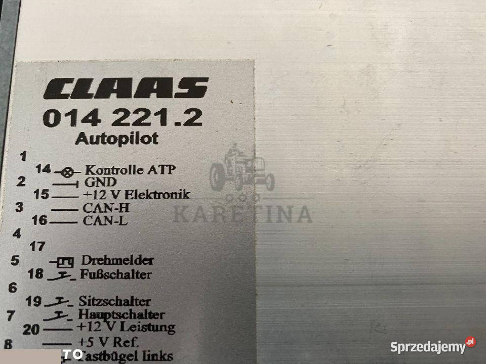 Claas AutoPilot Moduł 014 2212 Pozostałe Jastrzębniki