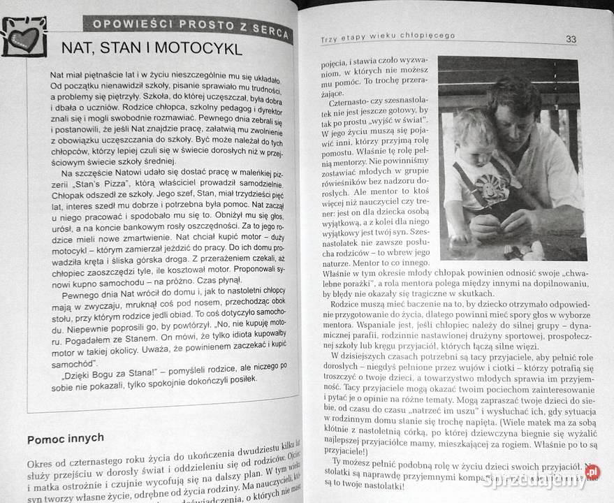 Wychowywanie chłopców Steve Biddulph lubelskie Chełm