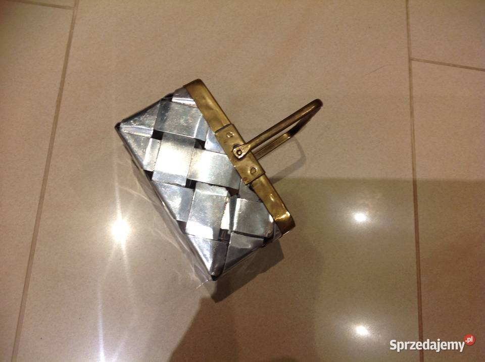 Koszyczek Metal Mosiądz inny kolor