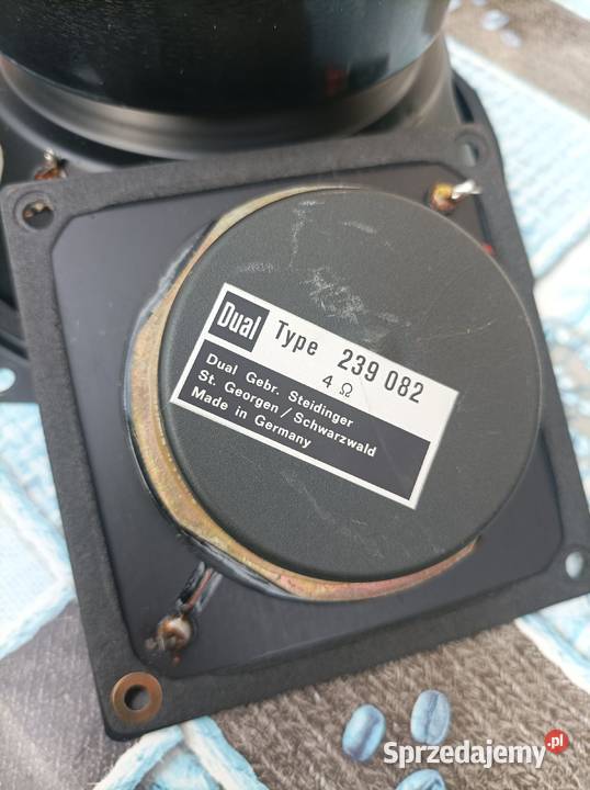 Głośniki średniotonowe Dual niemieckie vintage Płock