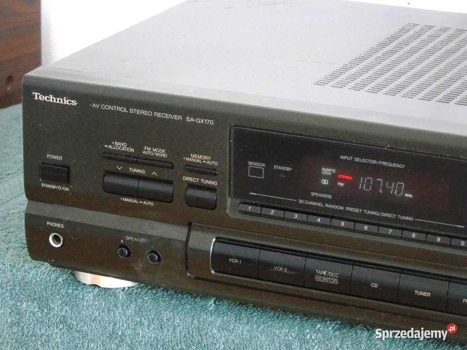 Amplituner Technics SAGX 170 sprawny i mocny Jasło