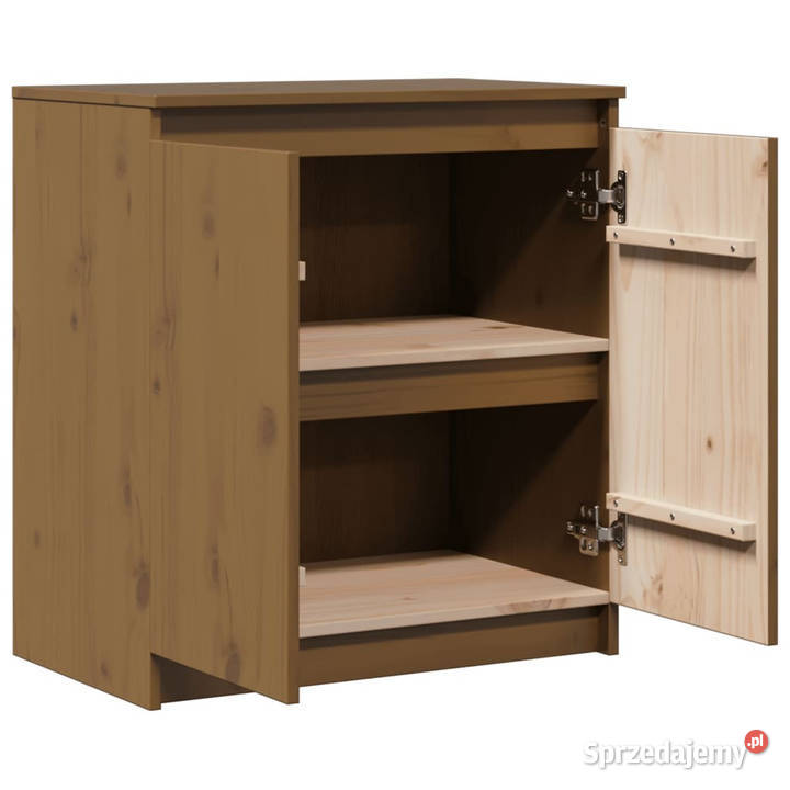 Szafka boczna miodowy brąz 60x36x65 lite drewno Warszawa