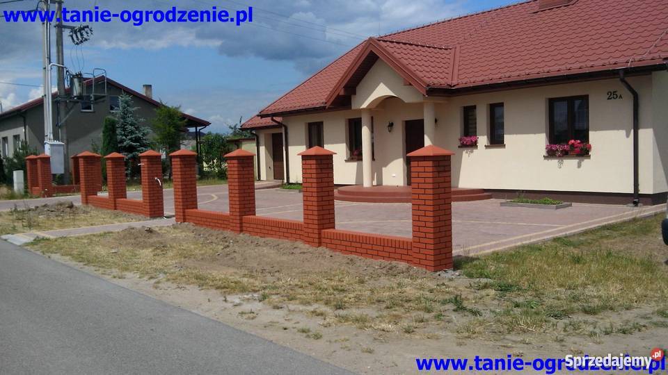 Ala klinkier ogrodzenie Płock