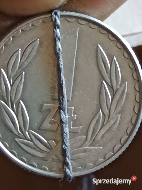 Sprzedam monete 1 zloty 1988 mala skretka Chełm