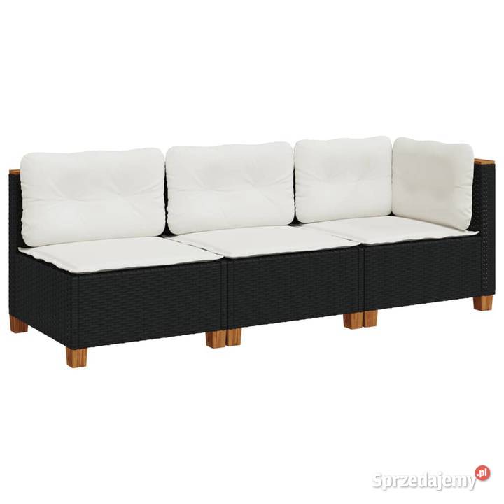 vidaXL Sofa ogrodowa z poduszkami 3osobowa Warszawa