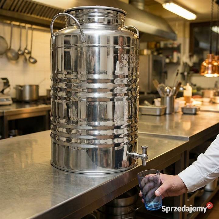 Bańka nierdzewna inox BECZKA z kranem 30L na Siemianowice Śląskie
