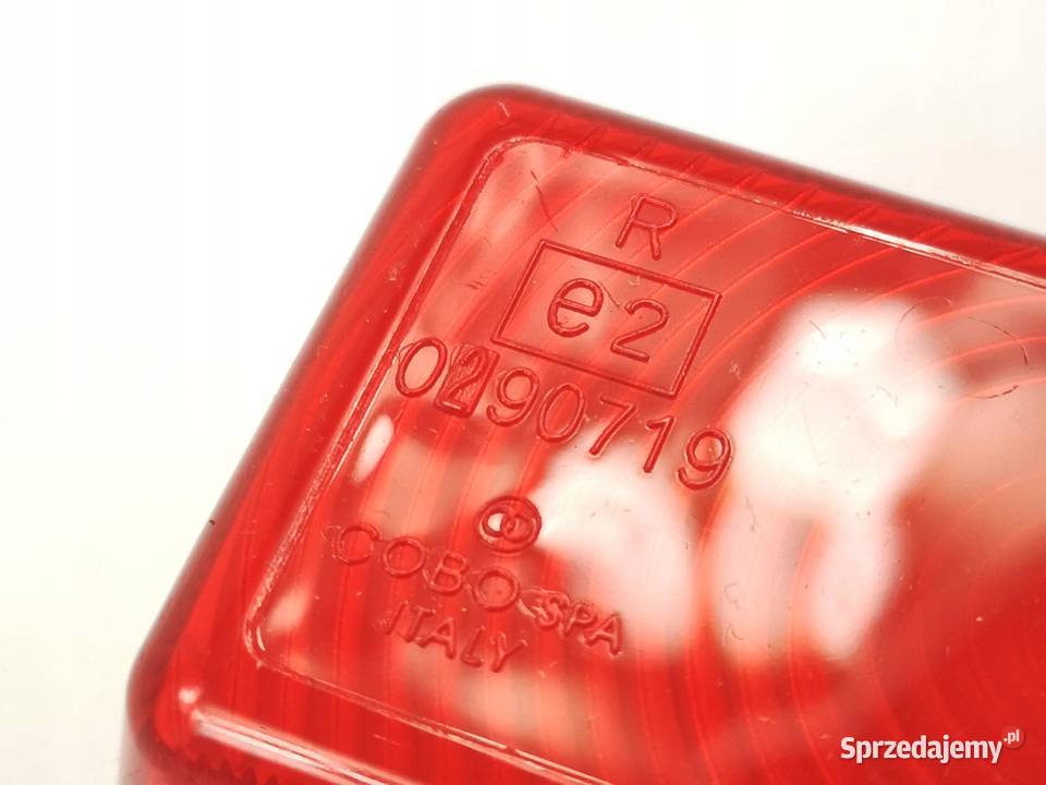 KLOSZ CZERWONY OBRYSÓWKI COBO NOWY 0290719 lubelskie