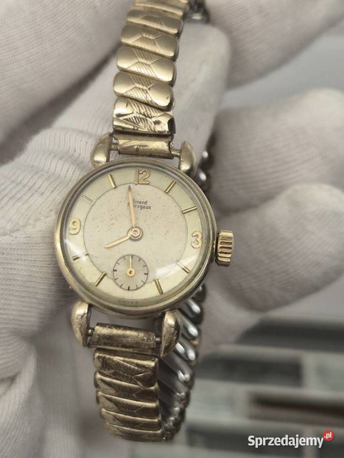 Damski zegarek vintage Girard Perregaux Au 20 Chorzów sprzedam