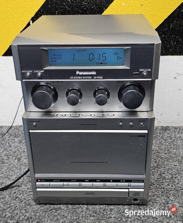 Wieża stereo Panasonic SAPM20 wysyłka Kraków