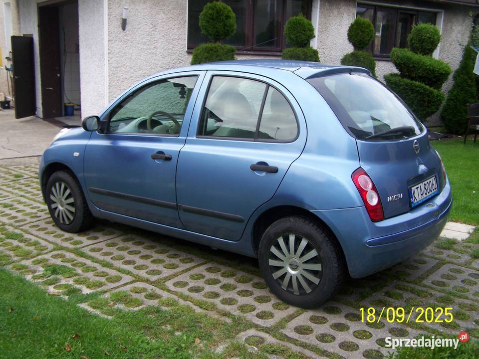 Micra 12 80 liftingu 2006r 5 drzwi okazja niebieski Tarnów