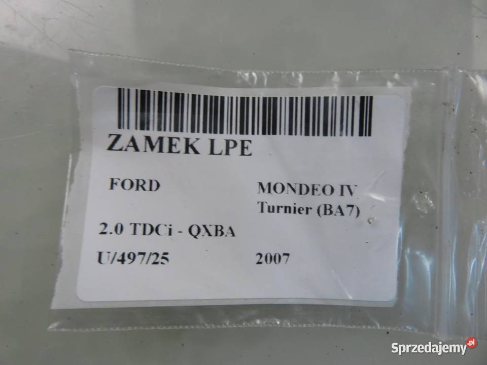 ZAMEK LEWY PRZEDNI FORD MONDEO IV Turnier BA7 małopolskie