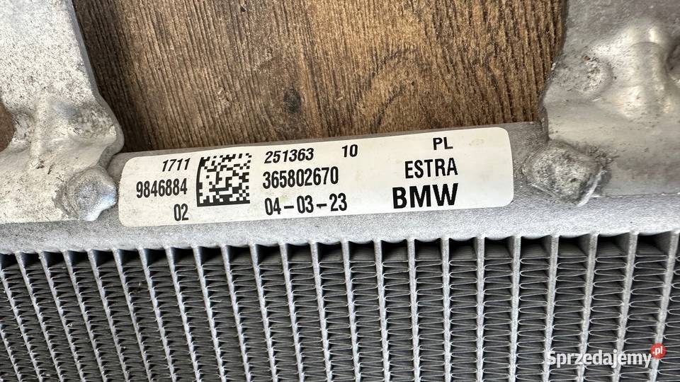 BMW X1 U11 X2 U10 Chłodnica płynu chłodzącego osobowe Gorzów Wielkopolski