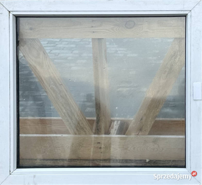 OKNA KacprzaK Witryna 76X69 FIX Używany PCV Siedlce