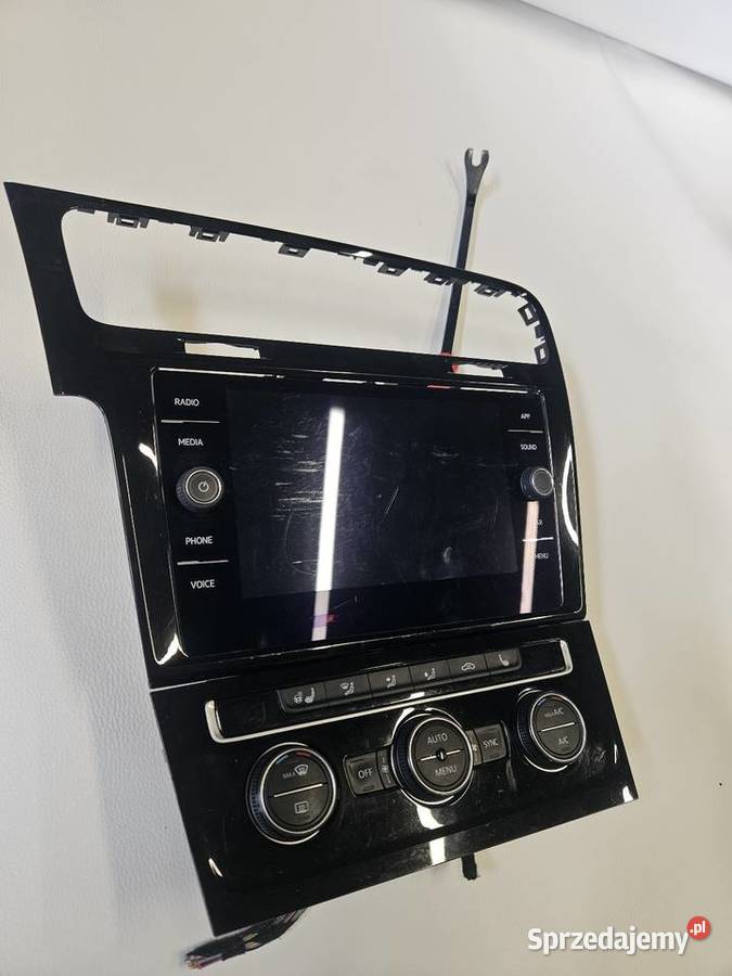 VW Golf 7 VII lift radio wyświetlacz panel podkarpackie Stubno
