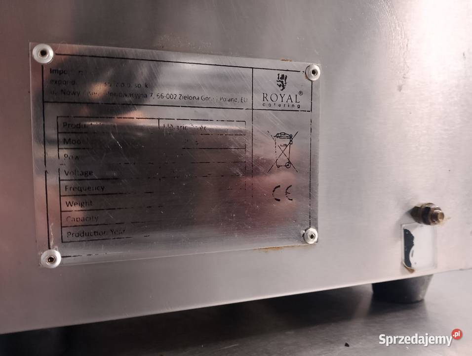 FRYTOWNICA ROYAL CATERING dolnośląskie sprzedam