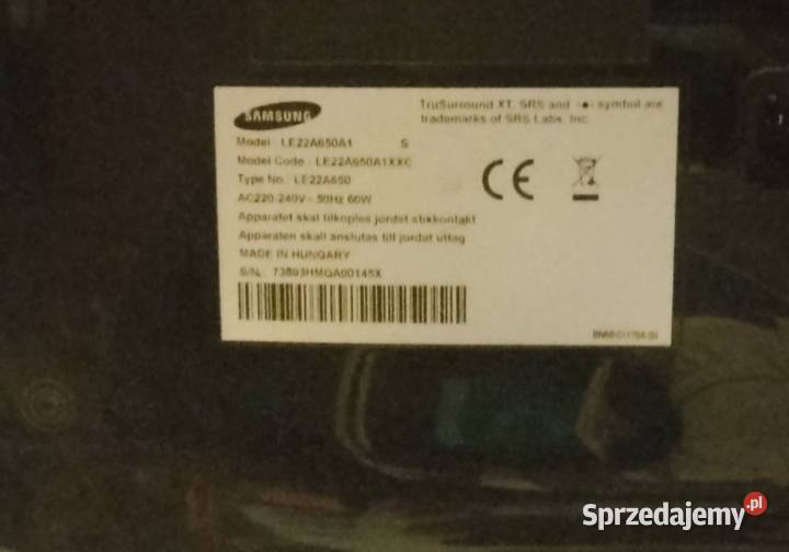 SAMSUNG Model LF22465041 32cale Słupca