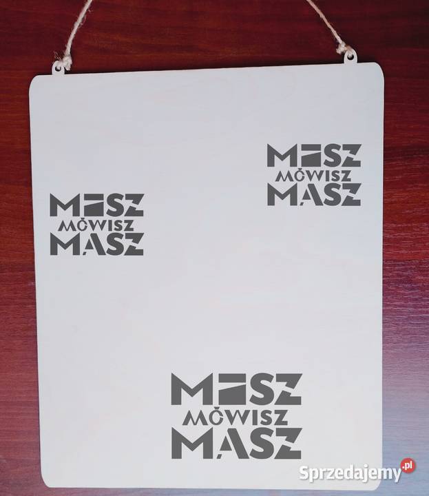 Kalendarz 2026 drewniany na każdą okazję grawer Racot