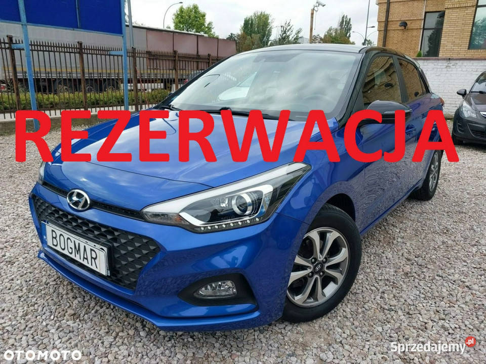 Hyundai i20 12 benz SALON 1 wł Tempomat Kamera lakier metallic i20 mazowieckie Warszawa