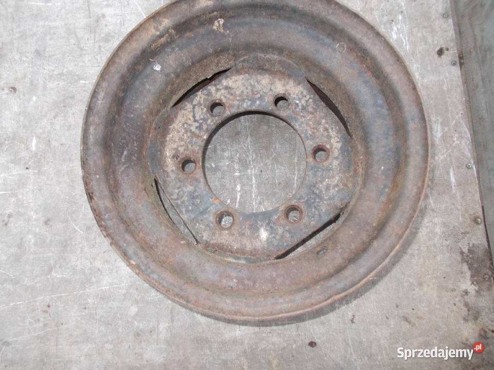 Felga na 6 dziur na opony balonowe 10 11 Brzeg