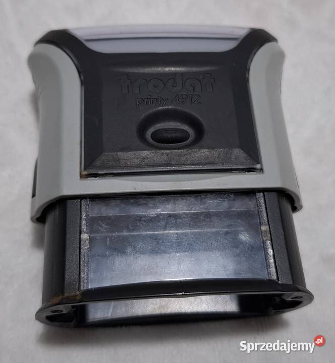 Pieczątka trodat printy 4912 szara czarna Czeladź