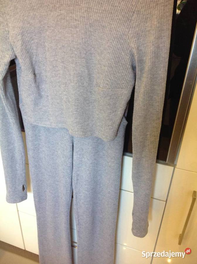 Set Komplet Crop plus Spodnie Damski Just Unique Rozmiar 36(S) Nowa Sól