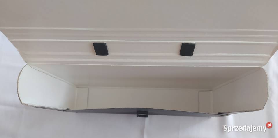 Teczka z rączką A4 czarna Uniseks Hajnówka sprzedam