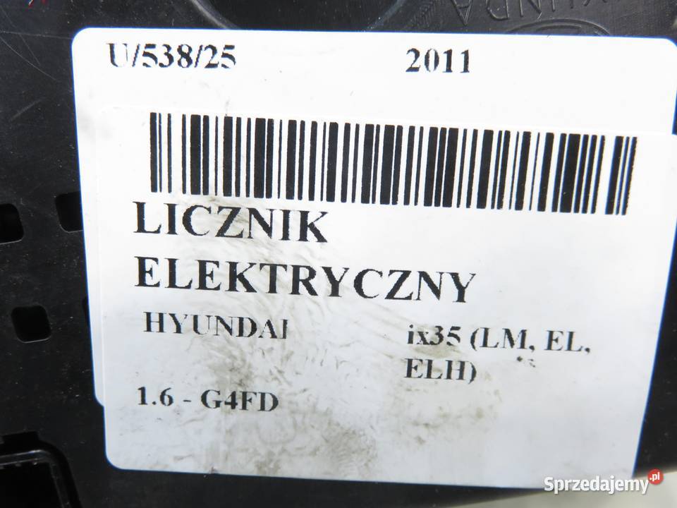 LICZNIK HYUNDAI ix35 LM EL ELH 16 G4FD sprzedam