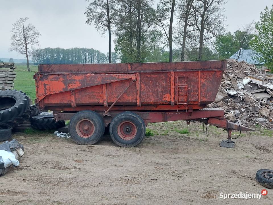 Przyczepa wywrotka tandem skorupa Zarejestrowana Zambrów