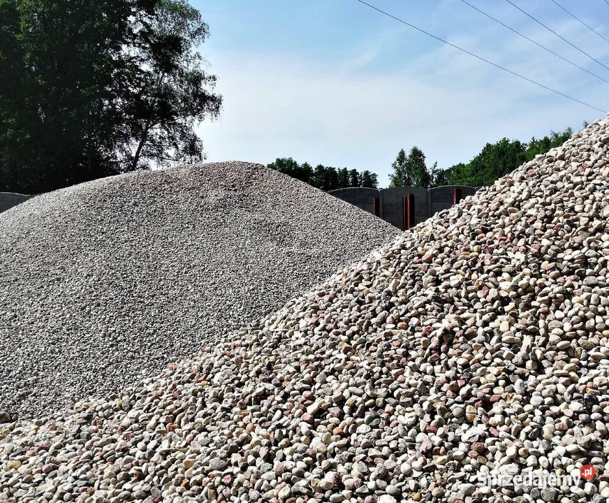 Żwir 216 1632 płukany do drenaży betonu otoczak Wiązowna