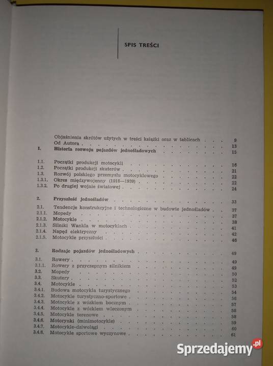 Sprzedam książkę motocykle Z Klimecki 1974 Bukowno