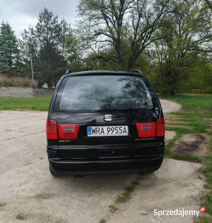 Seat Alhambra 18T 150 6biegów kurtyny powietrzne mazowieckie Radom