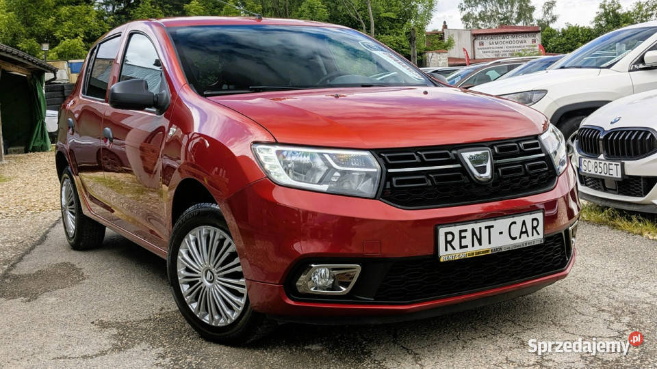 Dacia Sandero 90OPŁACONY BezwypadkowySerwisVIP czujnik parkowania Częstochowa