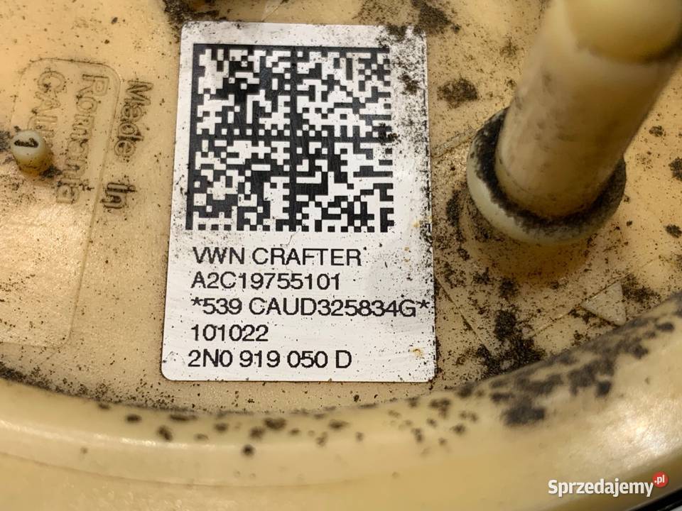 POMPA PALIWA VW CRAFTER II 2N0919050D 20 177