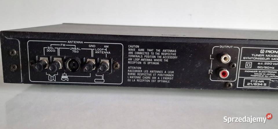 Pioneer Tuner cyfrowy radio TX905 TX 905