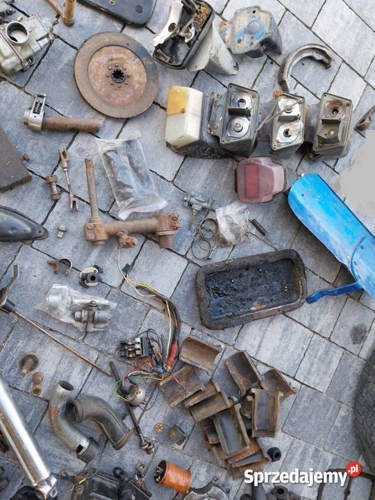 M72 Ural K750 zestaw części garażowe porządki Pozostałe