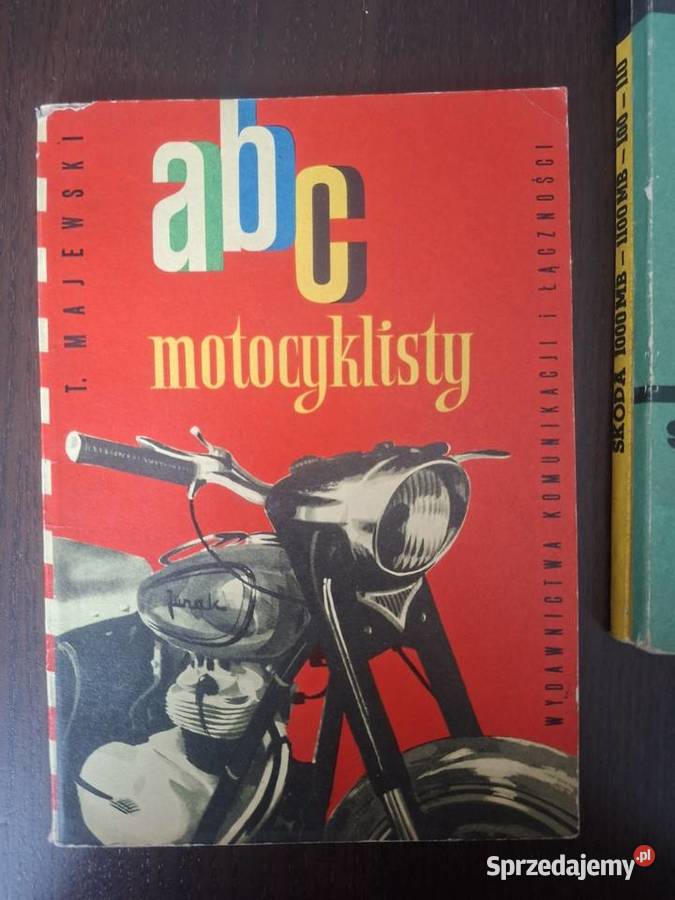 ABC motocyklisty poradnik 1962r śląskie Siewierz