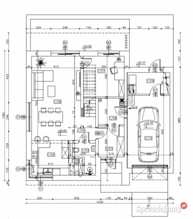 Nowoczesny dom miniosiedle 5 Kielc 174m2 Masłów Pierwszy